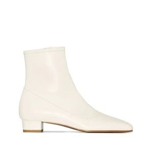 BY FAR Este 30mm square toe ankle boots